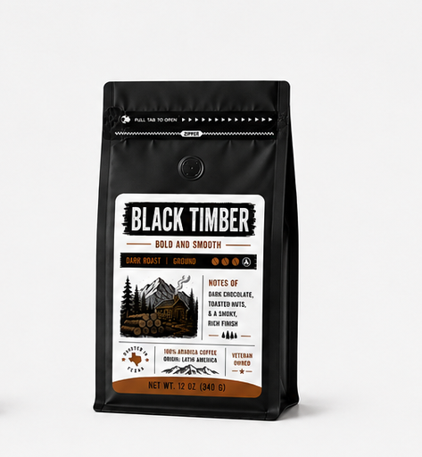 [ROSE-BT] BLACK TIMBER — Dark Roast, Full & Smoky
